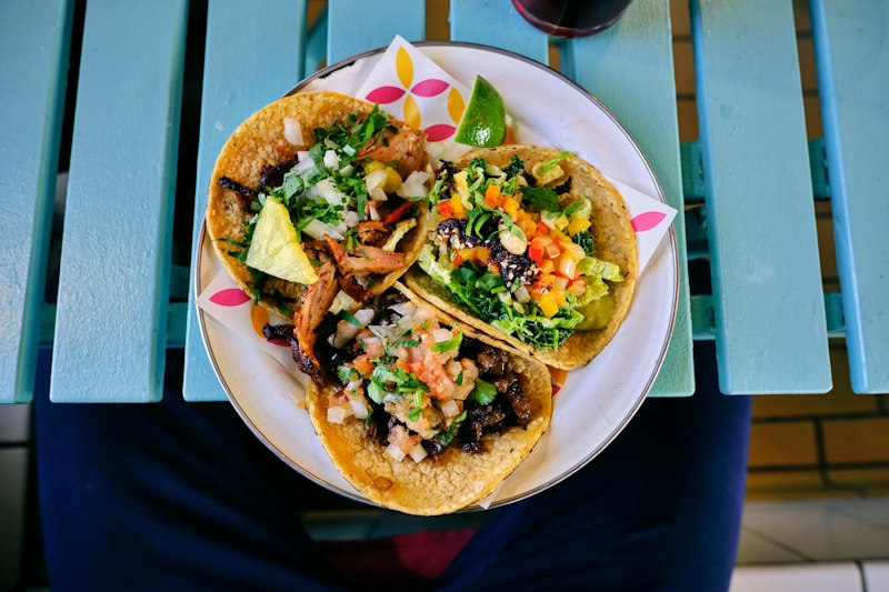 Baja fish tacos